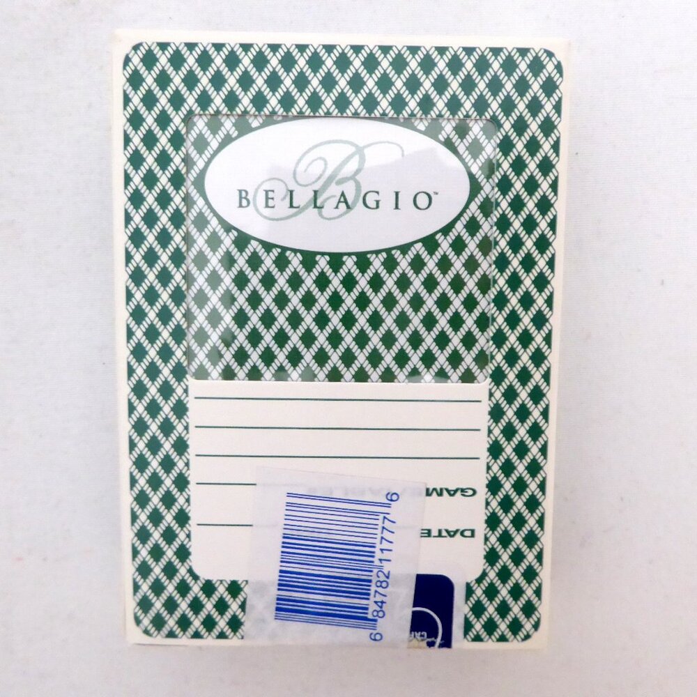 VINTAGE BELLAGIO LAS VEGAS NEVADA CASINO PLAYING CARDS BEE CLUB SPECIAL SEALED